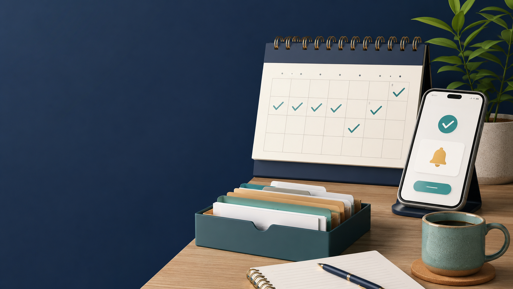 Calendar reminders and payment alerts